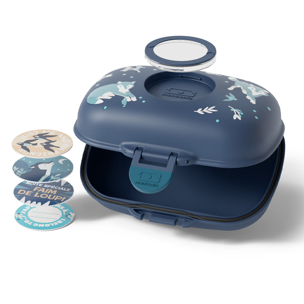 Monbento Mb Gram Kids Snack Box - Wolf - Image 5