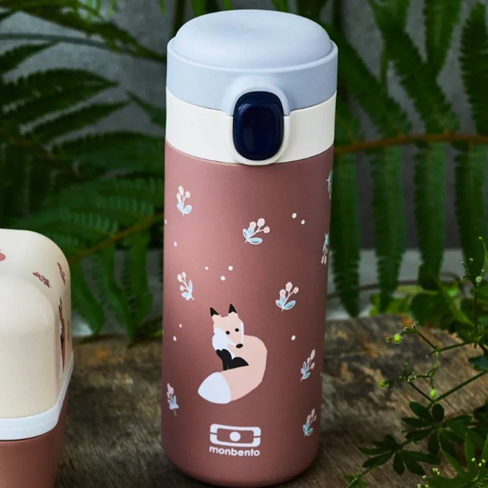 Monbento Mb Pop Insulated Bottle - Fox - Image 2
