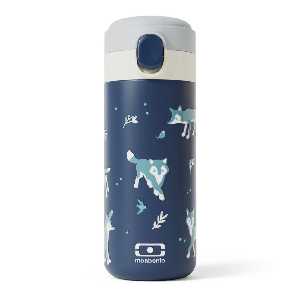 Monbento Mb Pop Insulated Bottle - Wolf - Image 1