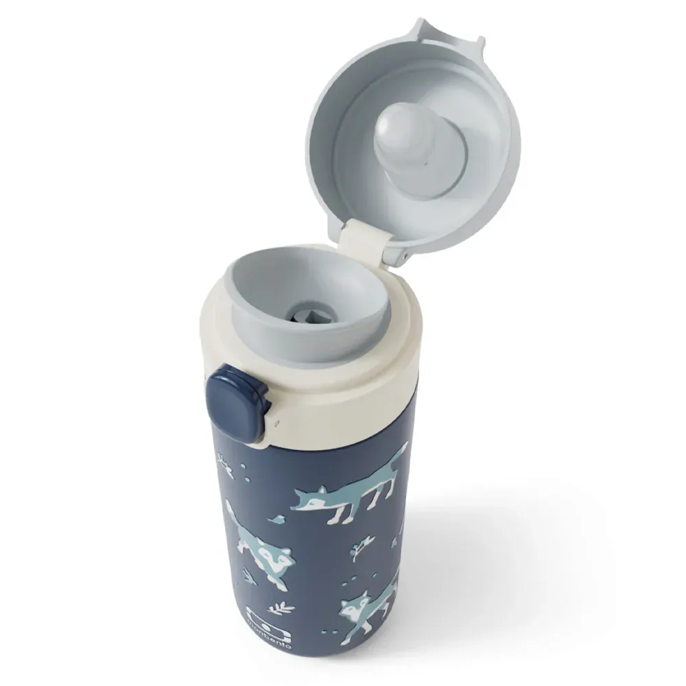 Monbento Mb Pop Insulated Bottle - Wolf - Image 4