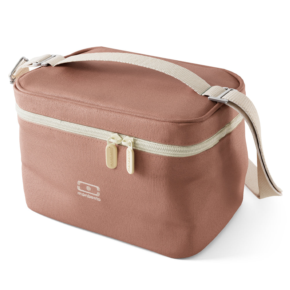 Monbento Arctic Insulated Cooler Lunch Bag - Pink Moka - Image 1