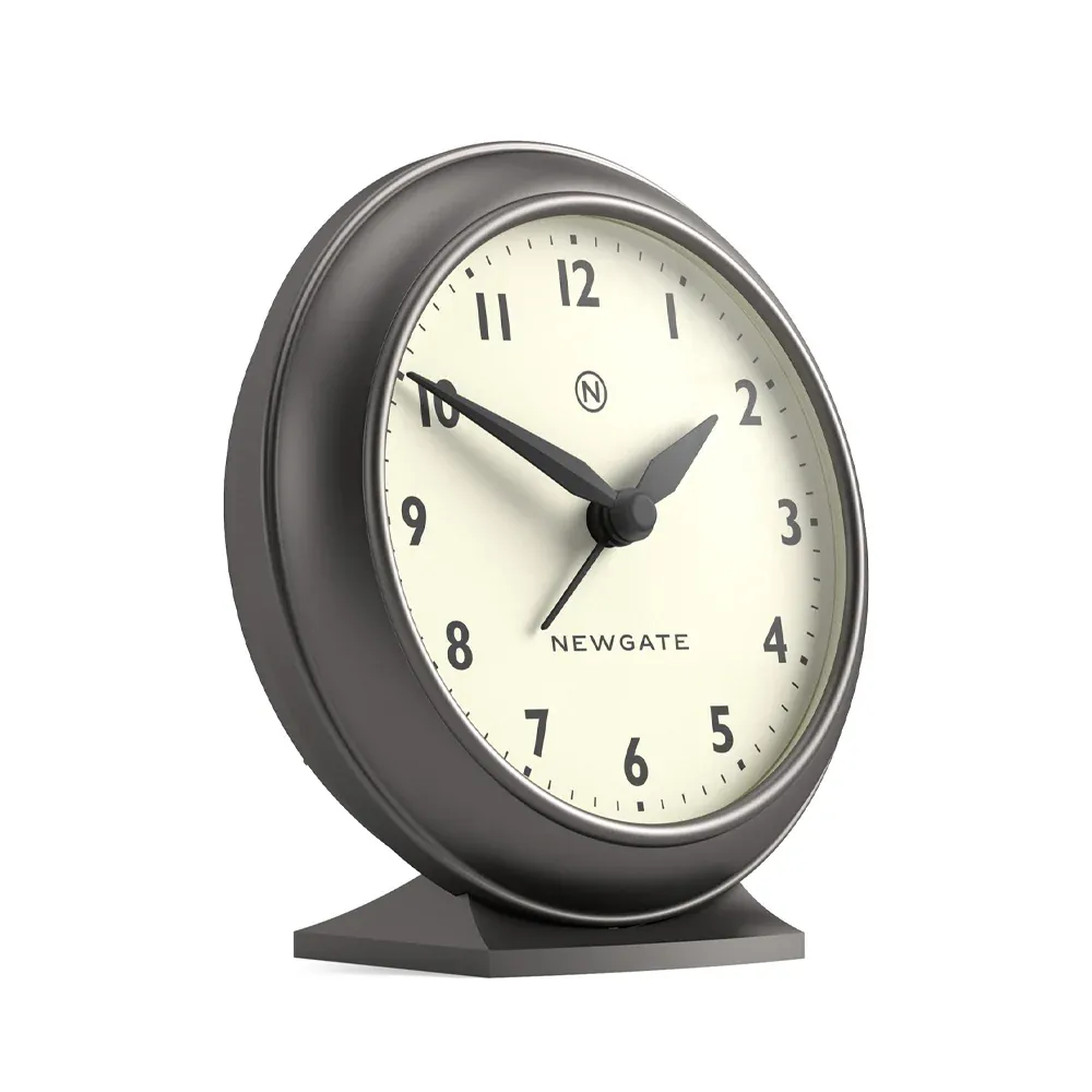 Newgate Pacific Mantel Clock-Graphite - Image 3