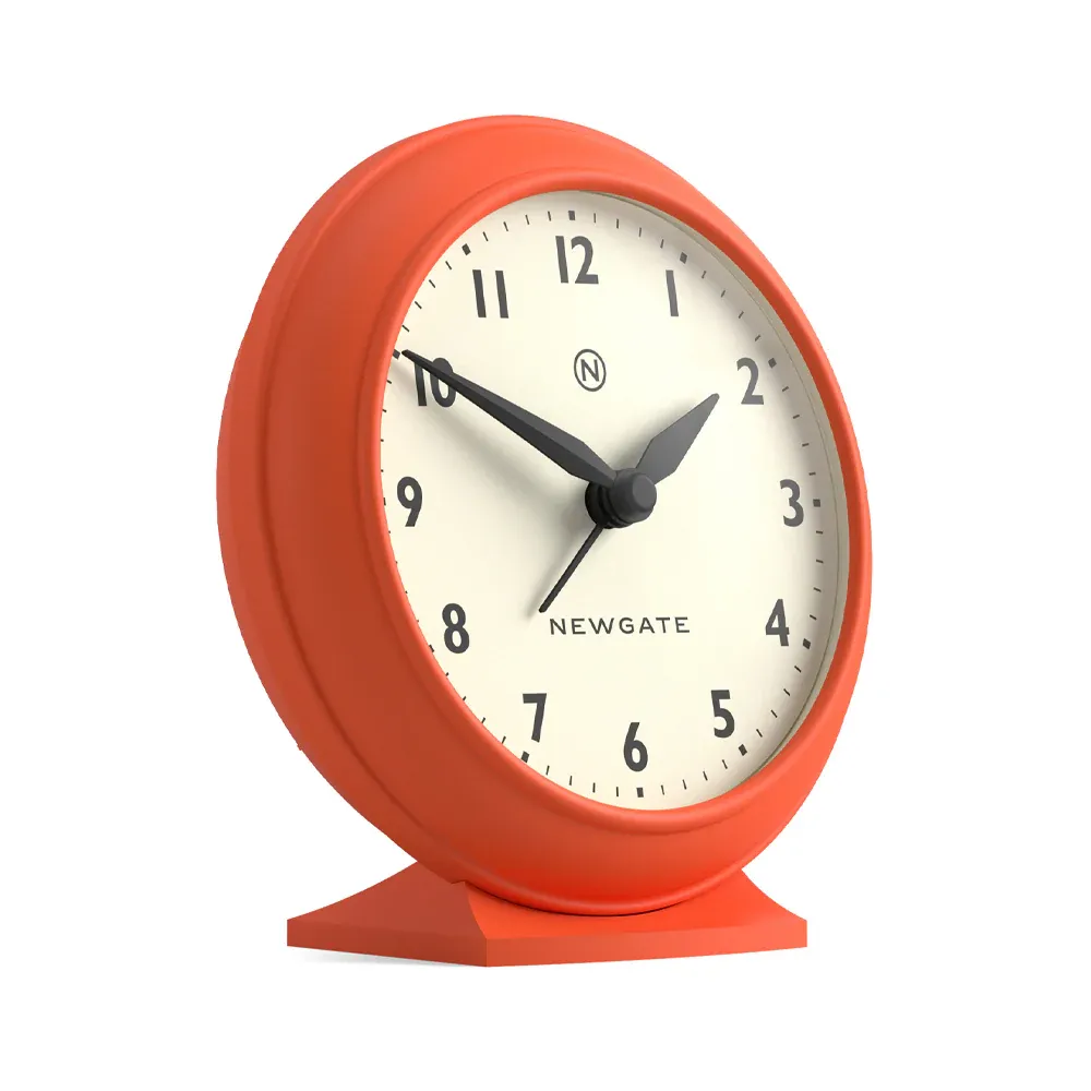 Newgate Pacific Mantel Clock-Pumpkin Orange - Image 3