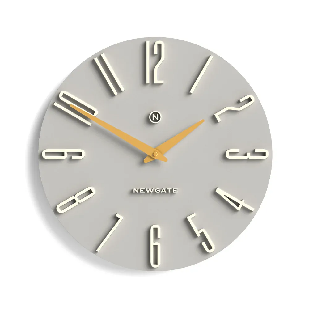 Newgate Empire State Wall Clock-Grey - Image 1