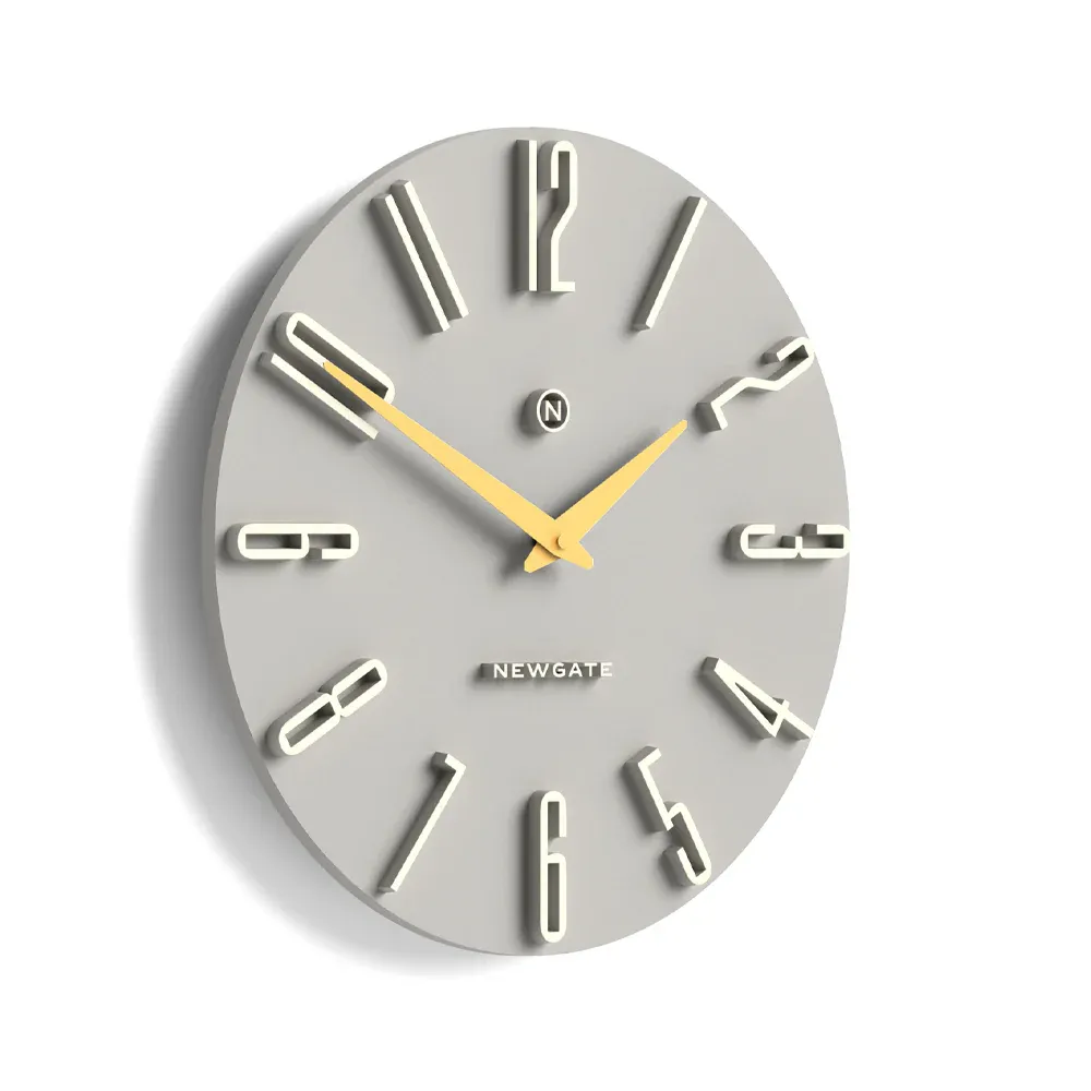 Newgate Empire State Wall Clock-Grey - Image 3