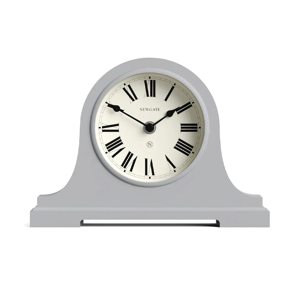 Newgate Broadway Mantel Clock-Clockwork Grey - Image 1