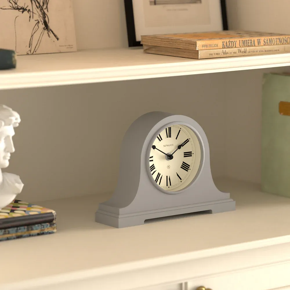 Newgate Broadway Mantel Clock-Clockwork Grey - Image 4