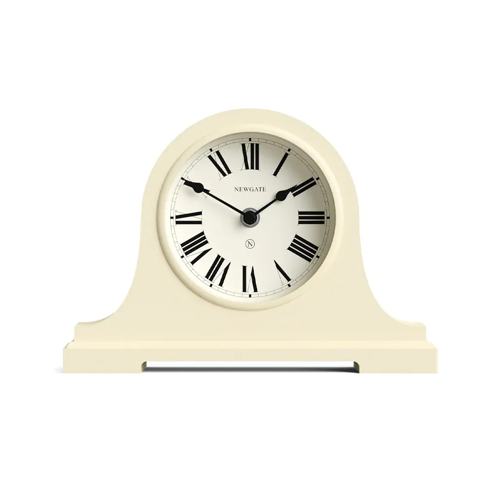 Newgate Broadway Mantel Clock-Vanilla Cream - Image 1