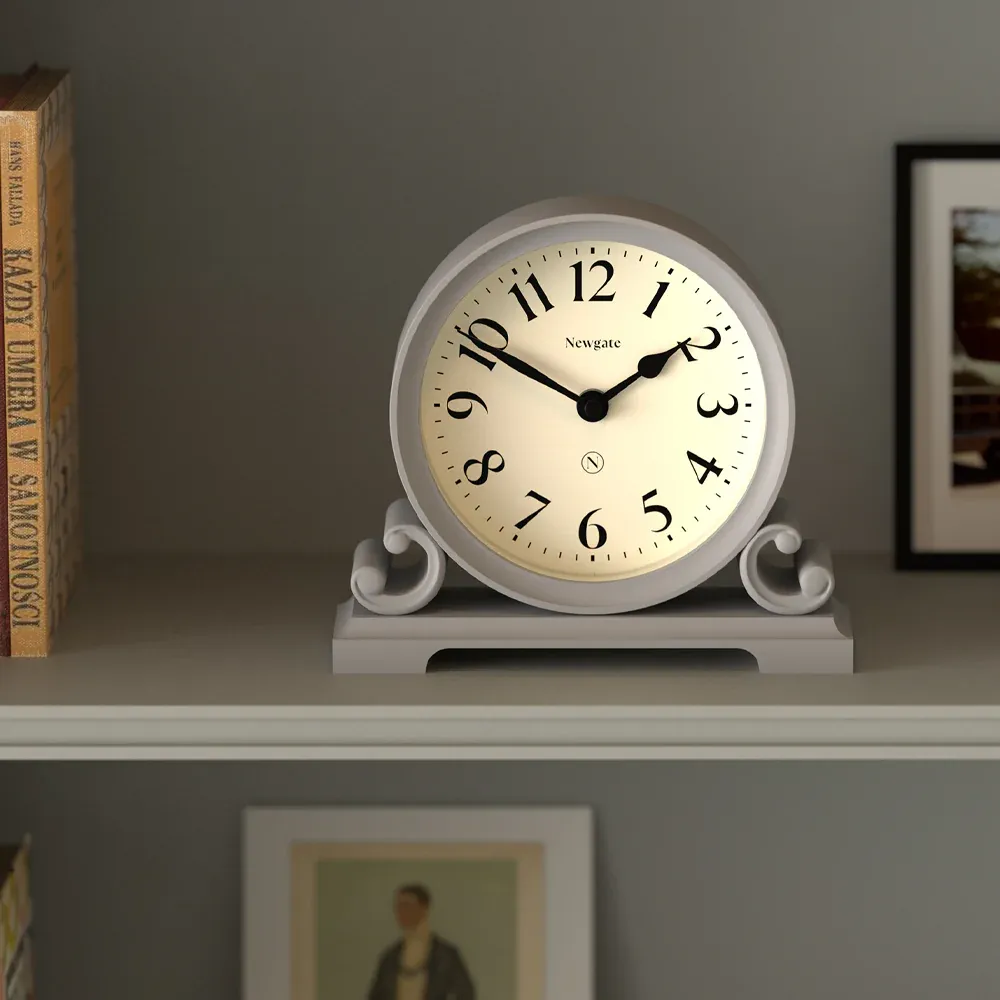 Newgate Divisadero Mantel Clock-Clock Grey - Image 2