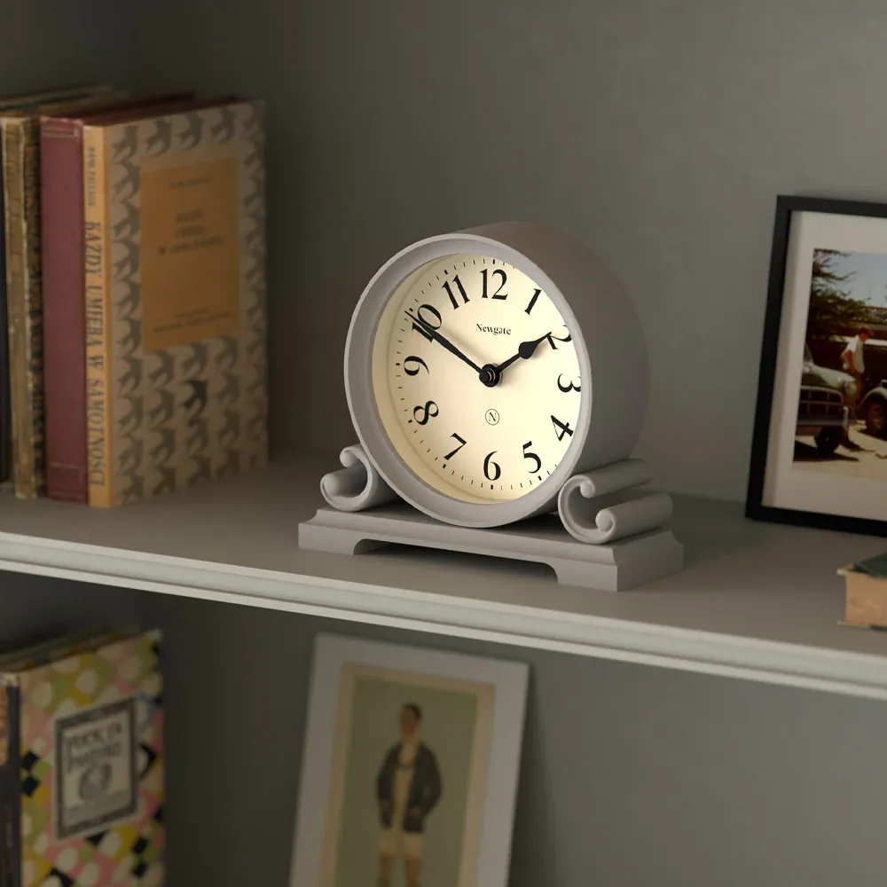 Newgate Divisadero Mantel Clock-Clock Grey - Image 4