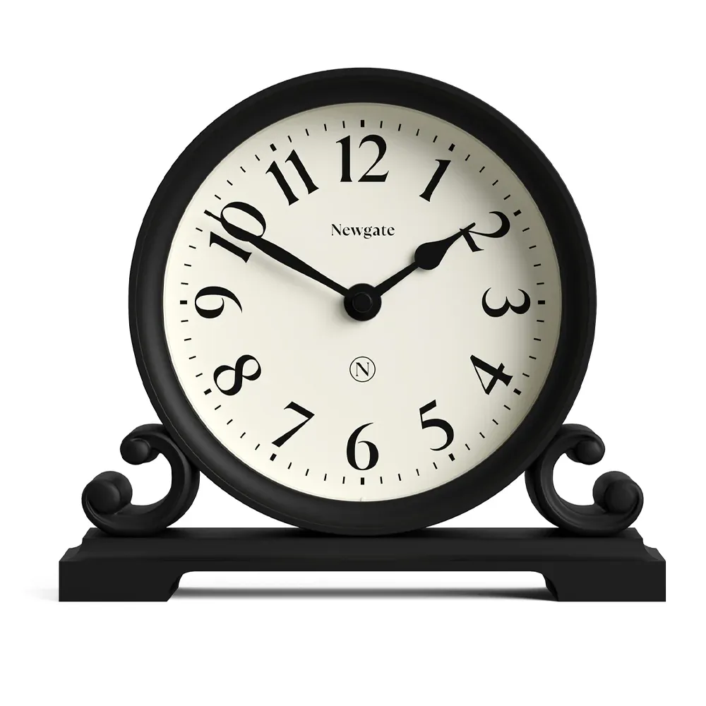 Newgate Divisadero Mantel Clock-Black - Image 1