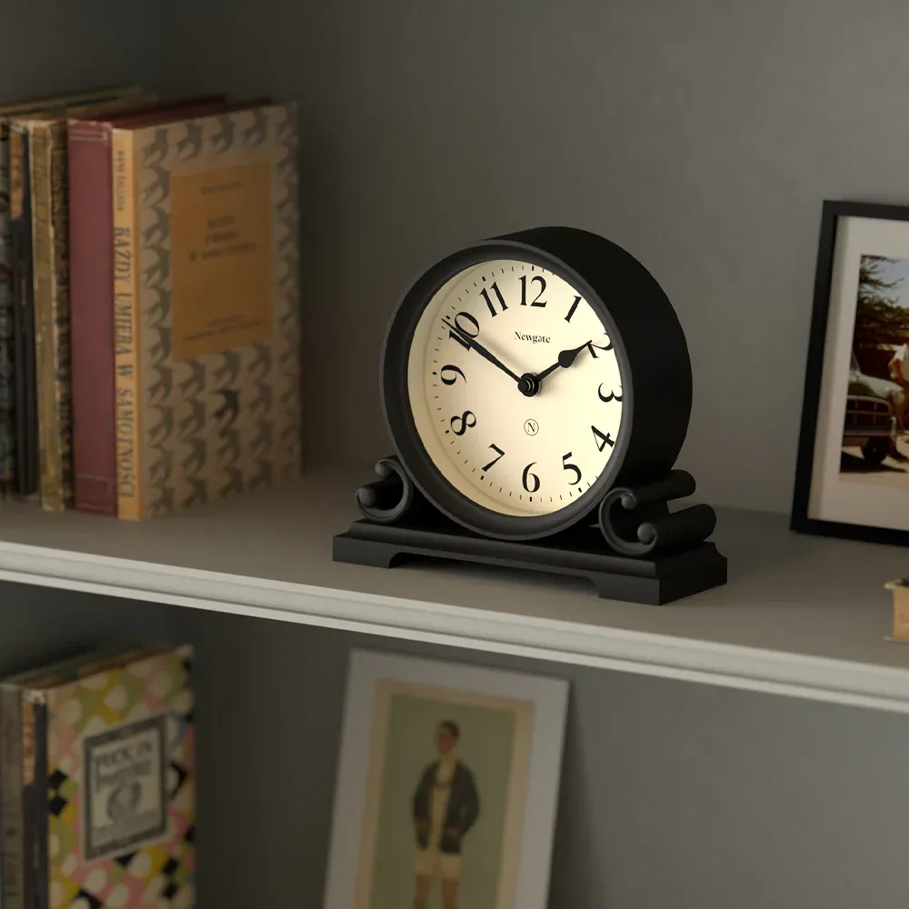 Newgate Divisadero Mantel Clock-Black - Image 4