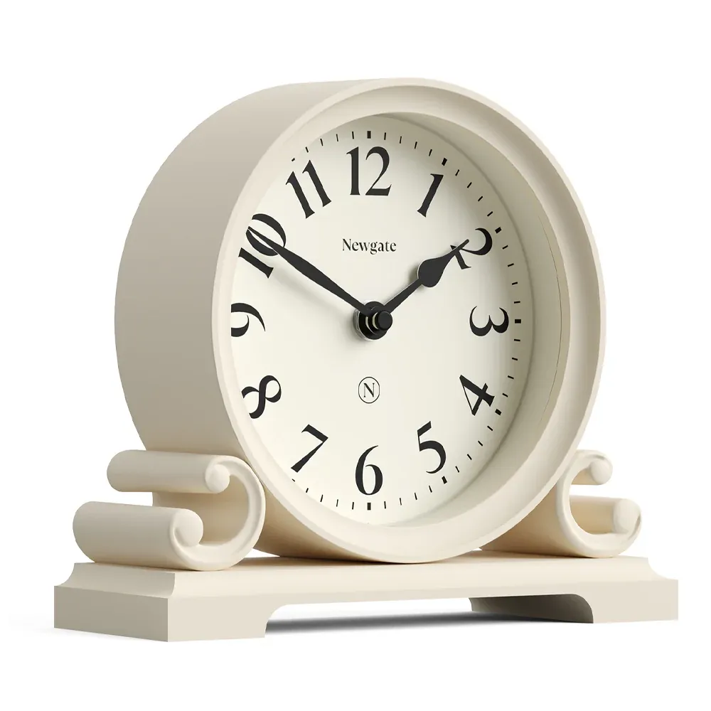 Newgate Divisadero Mantel Clock-Vanilla Cream - Image 3