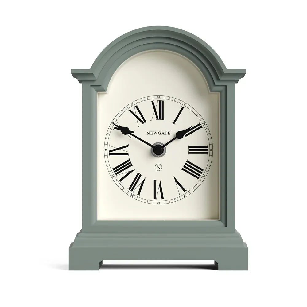 Newgate Fillmore Mantel Clock-Asparagus Green - Image 1
