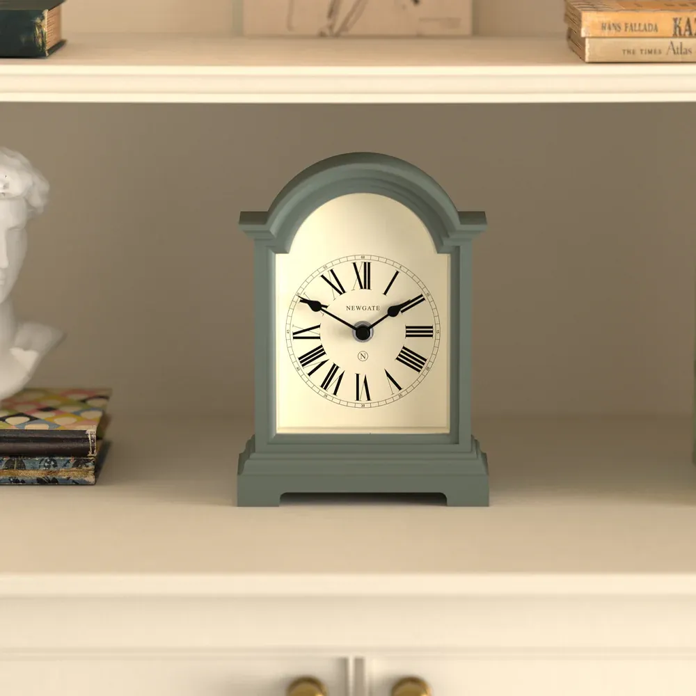 Newgate Fillmore Mantel Clock-Asparagus Green - Image 2