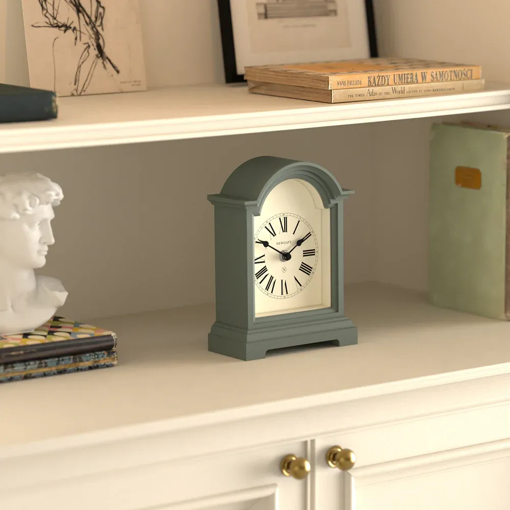 Newgate Fillmore Mantel Clock-Asparagus Green - Image 4