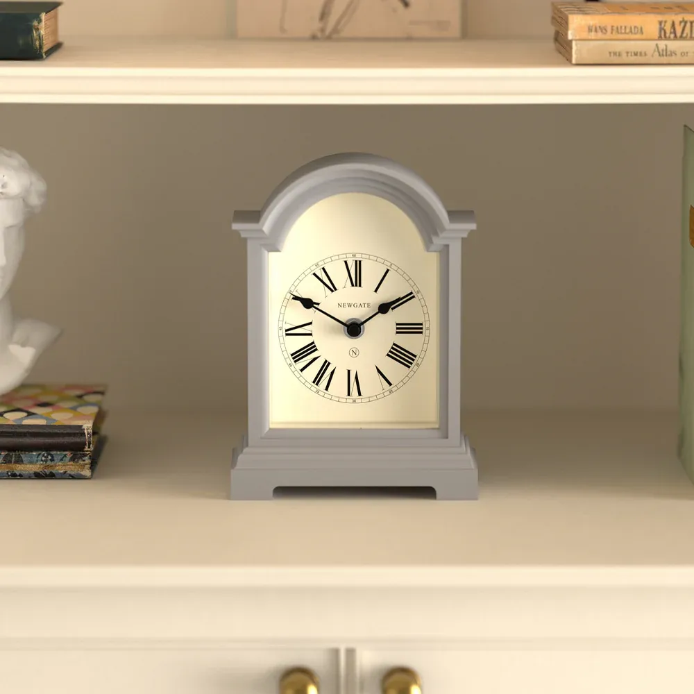 Newgate Fillmore Mantel Clock-Clockwork Grey - Image 2