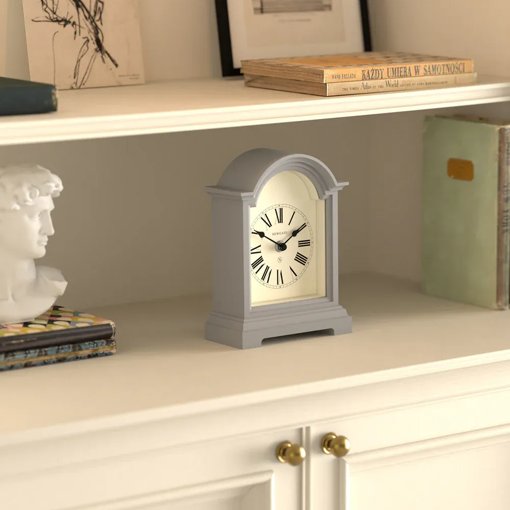 Newgate Fillmore Mantel Clock-Clockwork Grey - Image 4