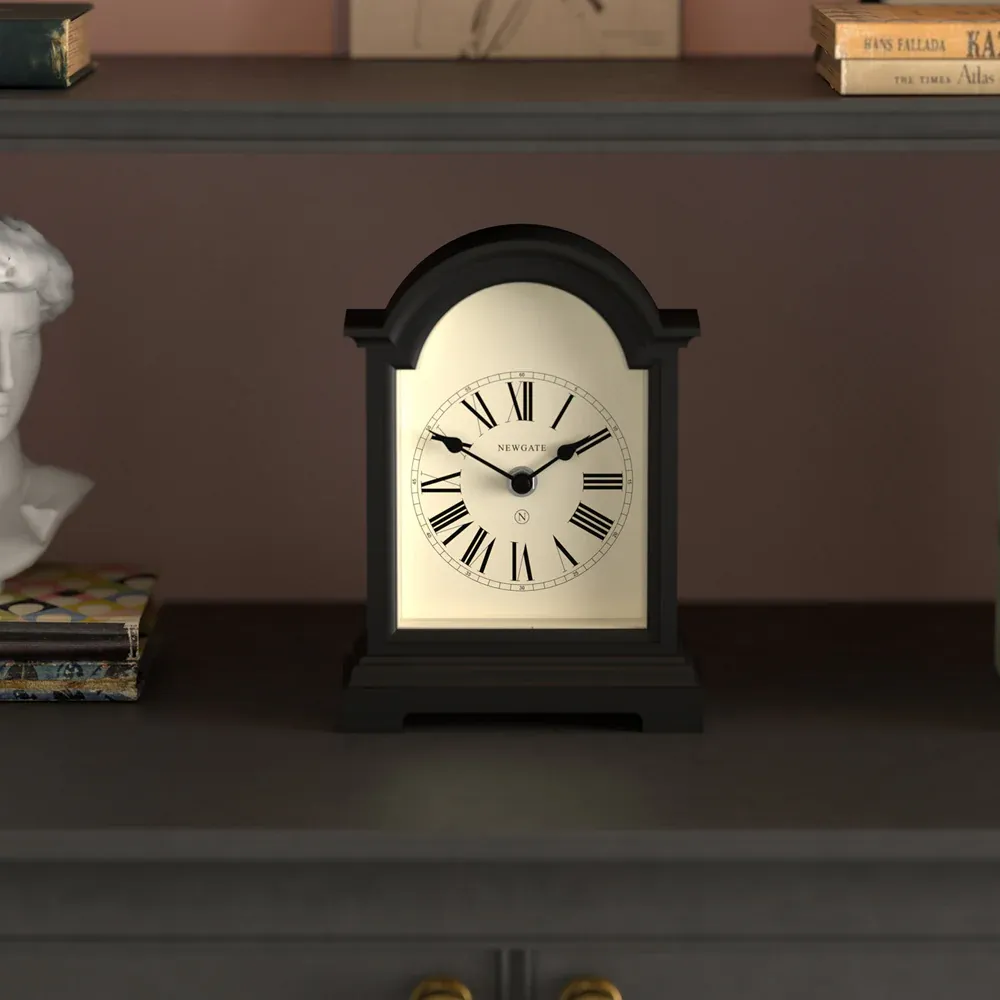 Newgate Fillmore Mantel Clock-Black - Image 2