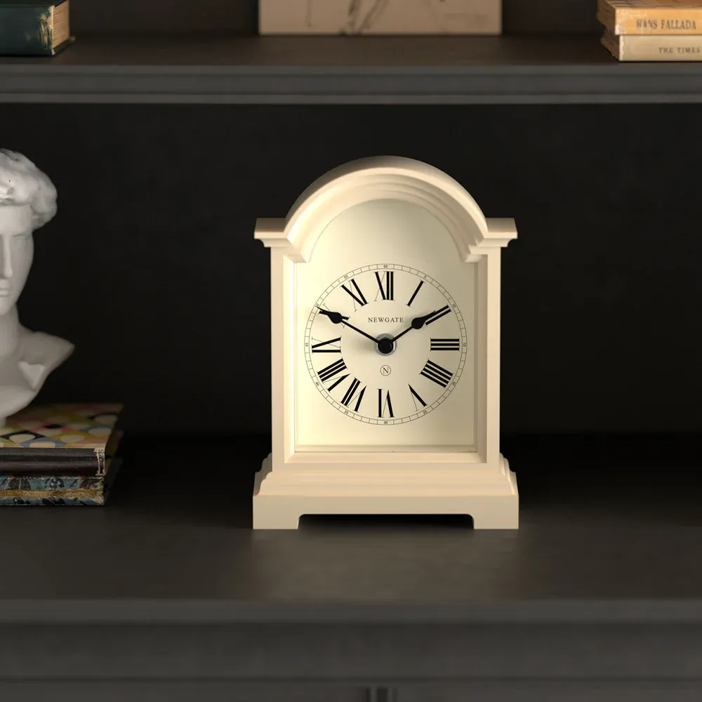 Newgate Fillmore Mantel Clock-Vanilla Cream - Image 2