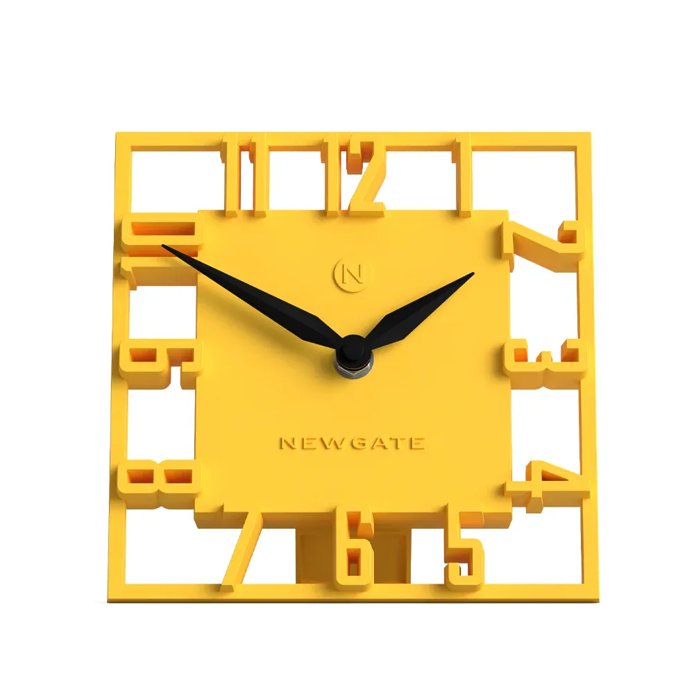 Newgate Highline Mantel Clock-Yellow - Image 1