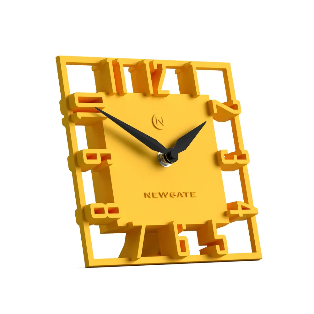 Newgate Highline Mantel Clock-Yellow - Image 3