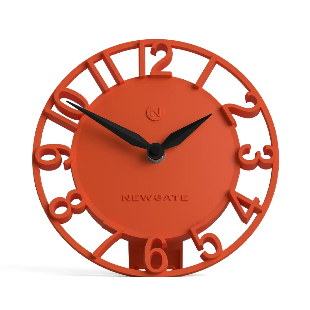 Newgate Timewarp Mantel Clock-Orange - Image 1