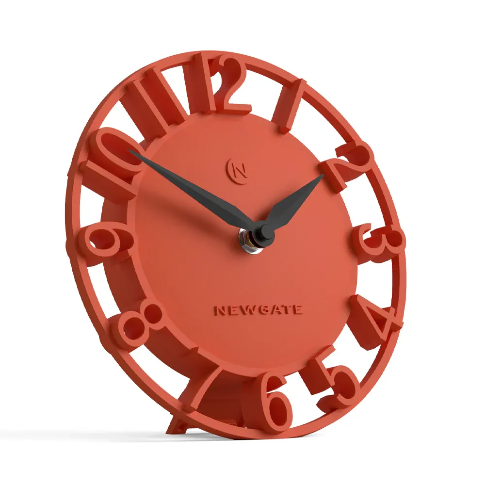 Newgate Timewarp Mantel Clock-Orange - Image 3