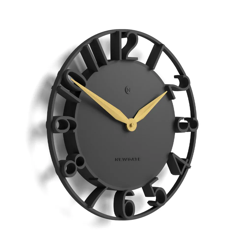 Newgate Time Traveller Wall Clock-Grey - Image 3