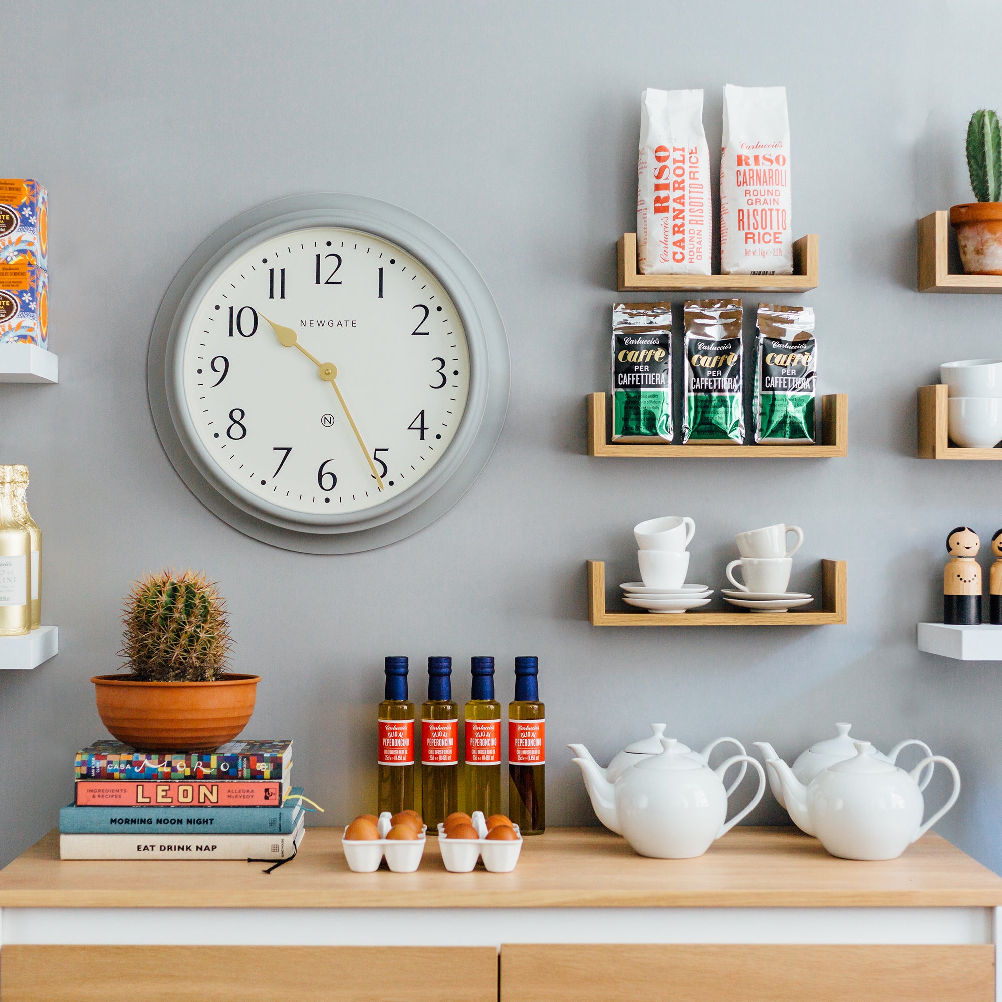 Newgate Westhampton Clock Posh Grey - Image 4