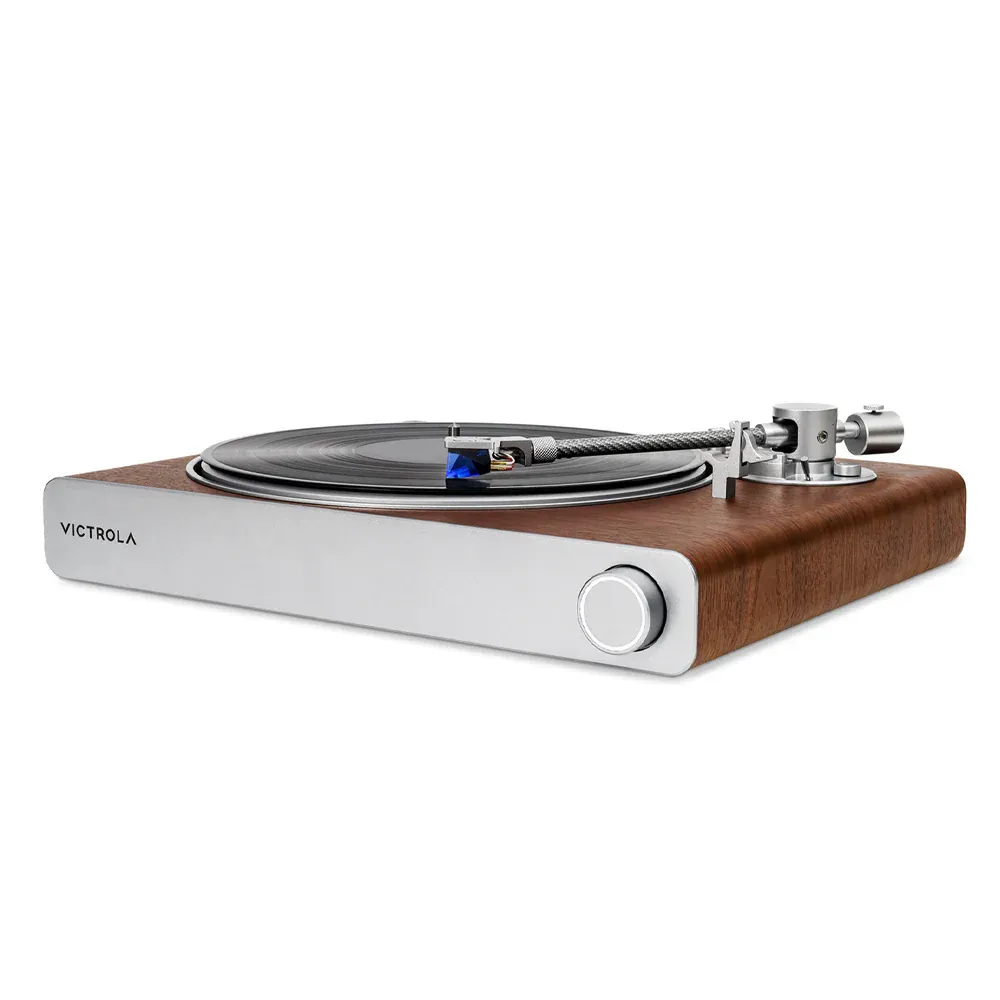 Victrola Stream Sapphire Wi-Fi & Bluetooth Turntable - Walnut - Image 6