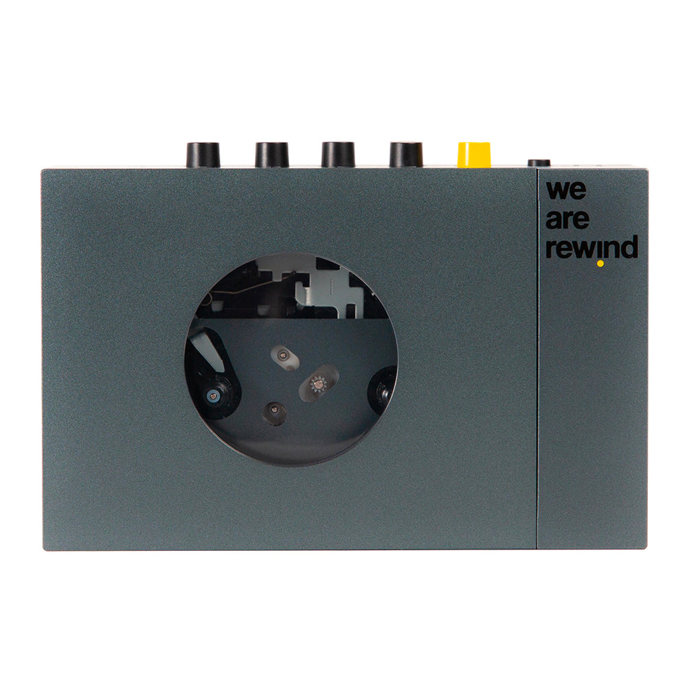 We Are Rewind Portable Cassette Player & Recorder - Keith, Grey - Image 1