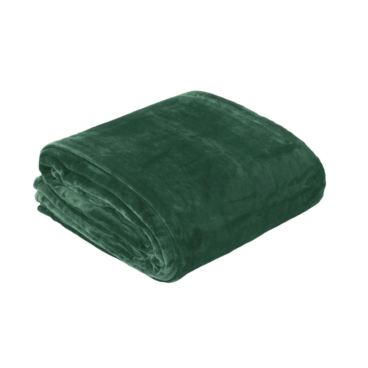 In 2 Linen 350GSM Plush Ultra Soft Velvet Touch Blanket Forest Double/Queen - Image 1