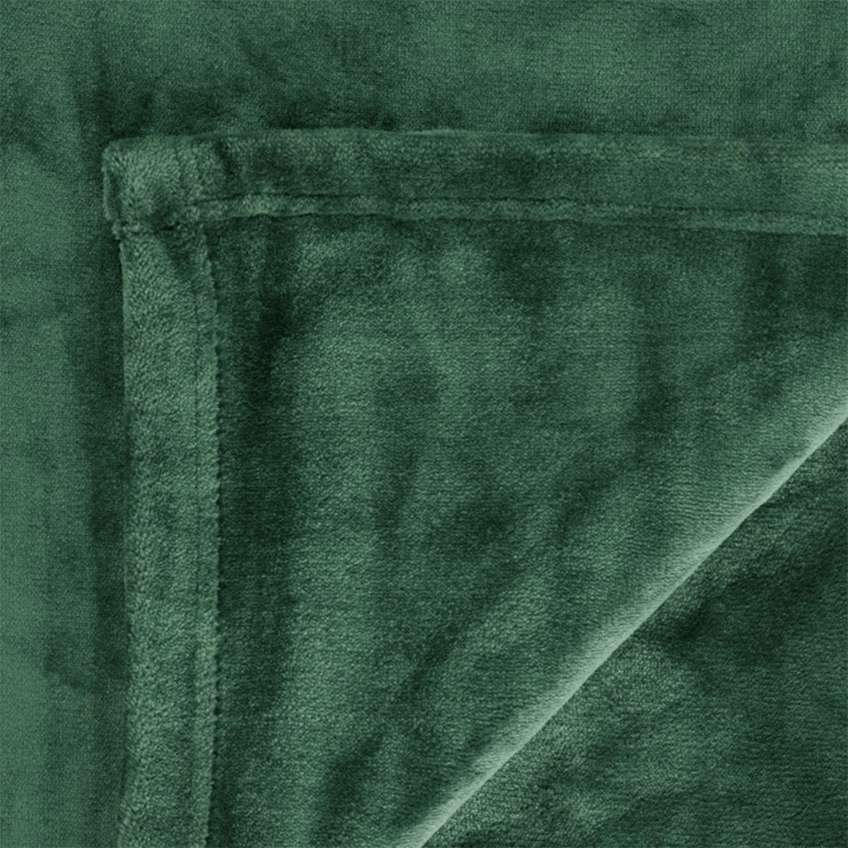 In 2 Linen 350GSM Plush Ultra Soft Velvet Touch Blanket Forest King/Super King - Image 3