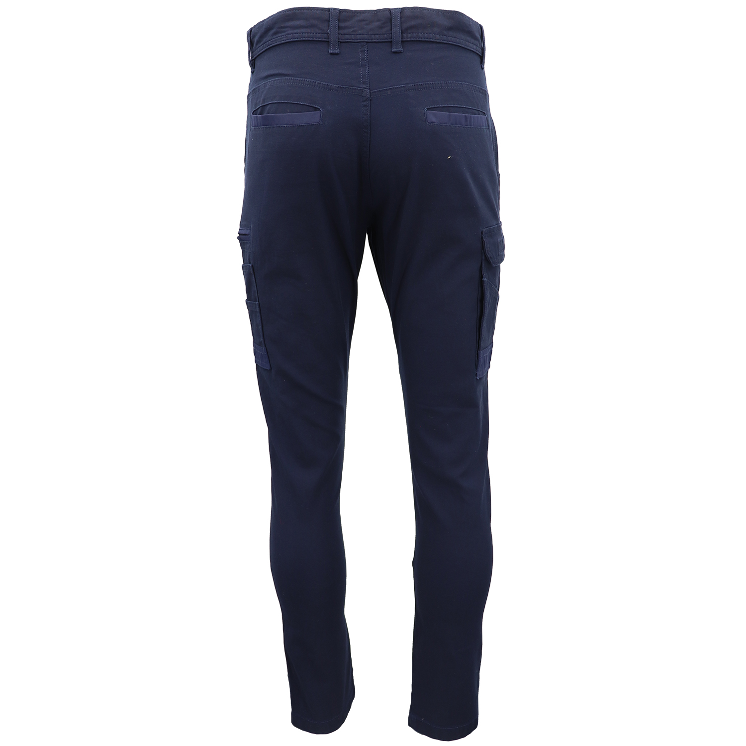 Men's Cotton Drill Cargo Work Pants UPF 50+ 13 Pockets Tradies Workwear Trousers, Black, 38 - Image 7