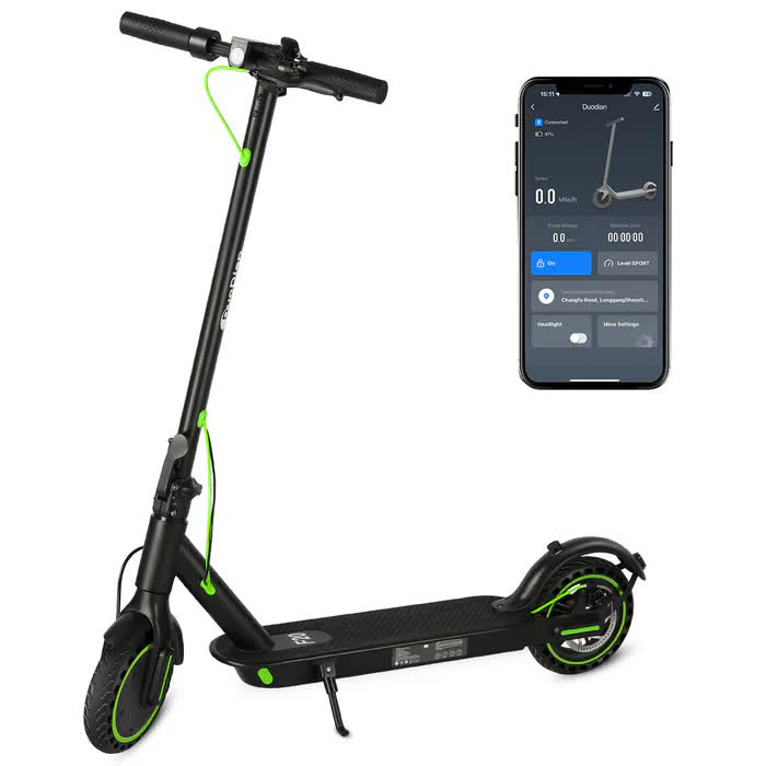 BUNA Classic Electric   Scooter   for   Adults, 350W Motor, 25KM/H, 25 KM Range, 8.5