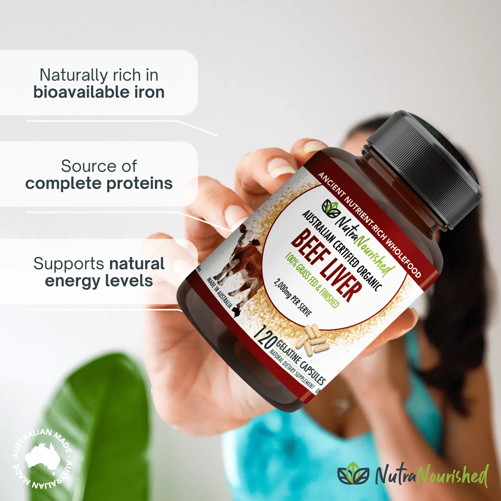 Organic Beef Liver Capsules - Image 3