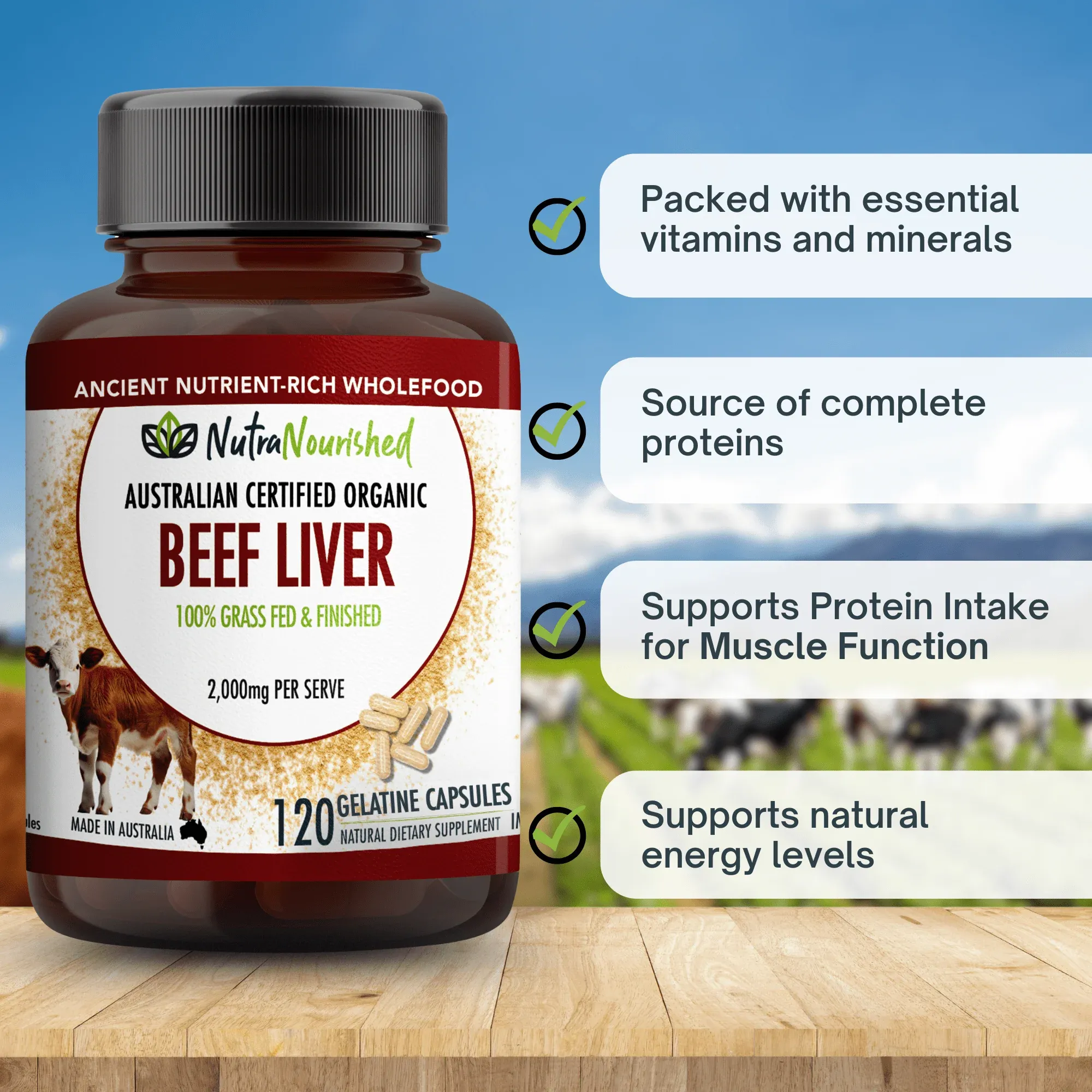 Organic Beef Liver Capsules - Image 6