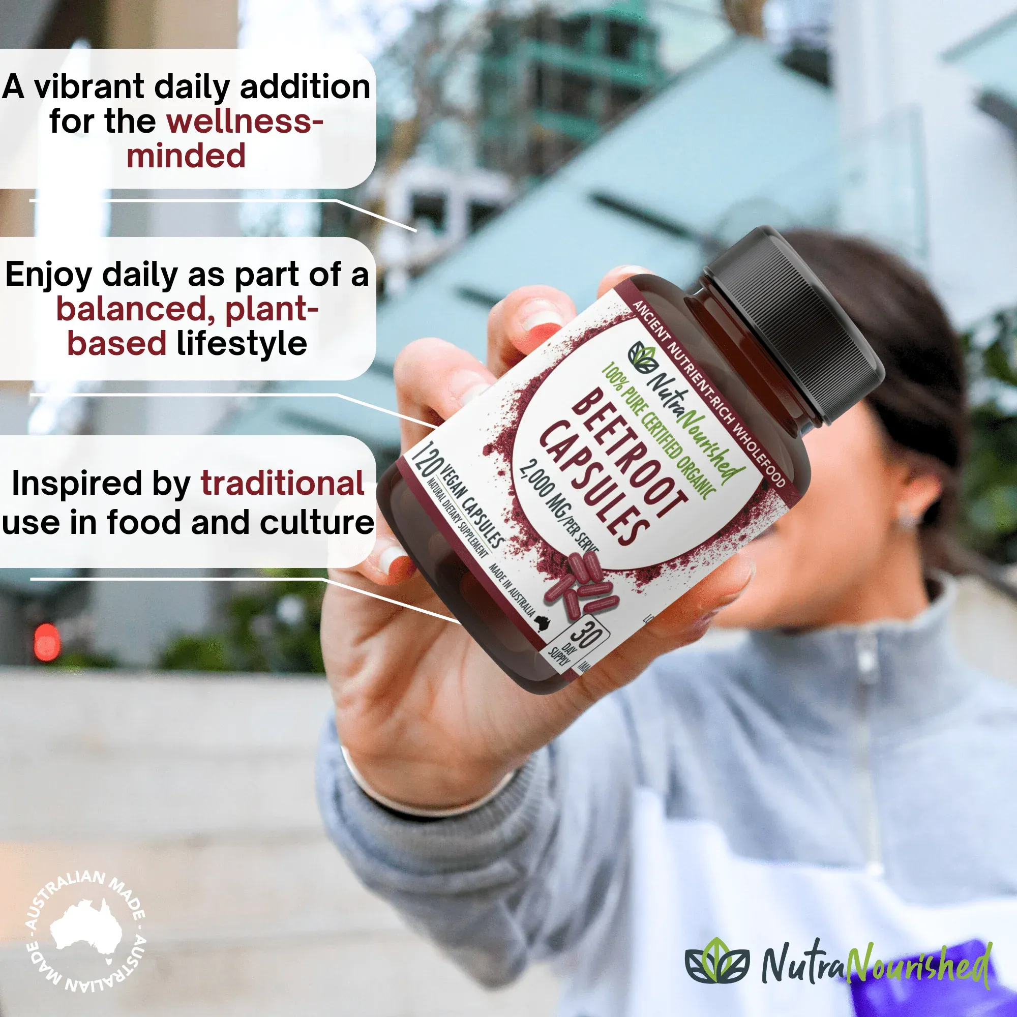 Organic Beetroot Capsules - Image 3