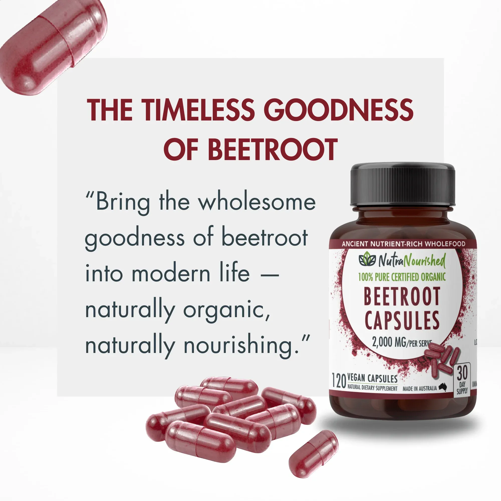 Organic Beetroot Capsules - Image 7