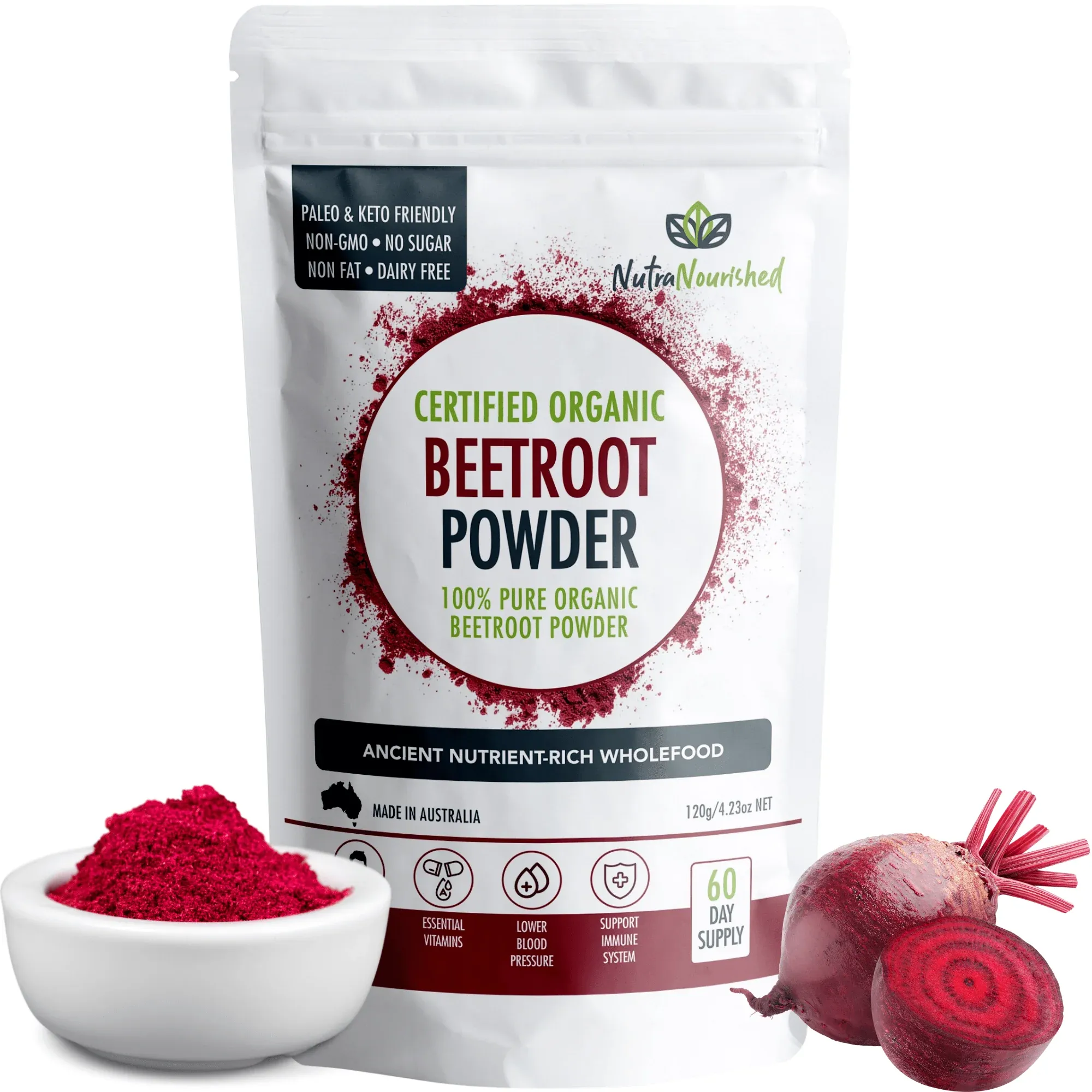 Organic Beetroot Powder - Image 1
