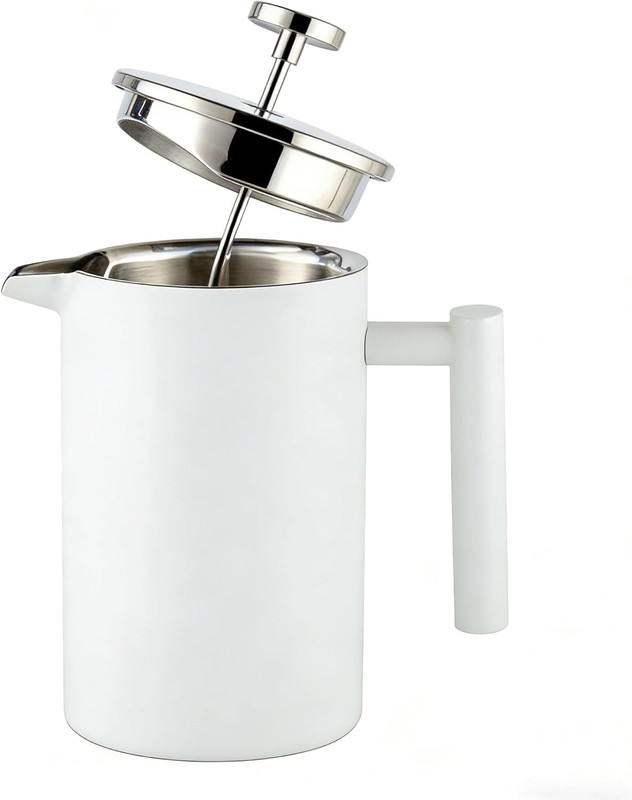 French Press Coffee Maker 350ml with Coffee Bean Can + Extra Filter Gift Set - Image 3