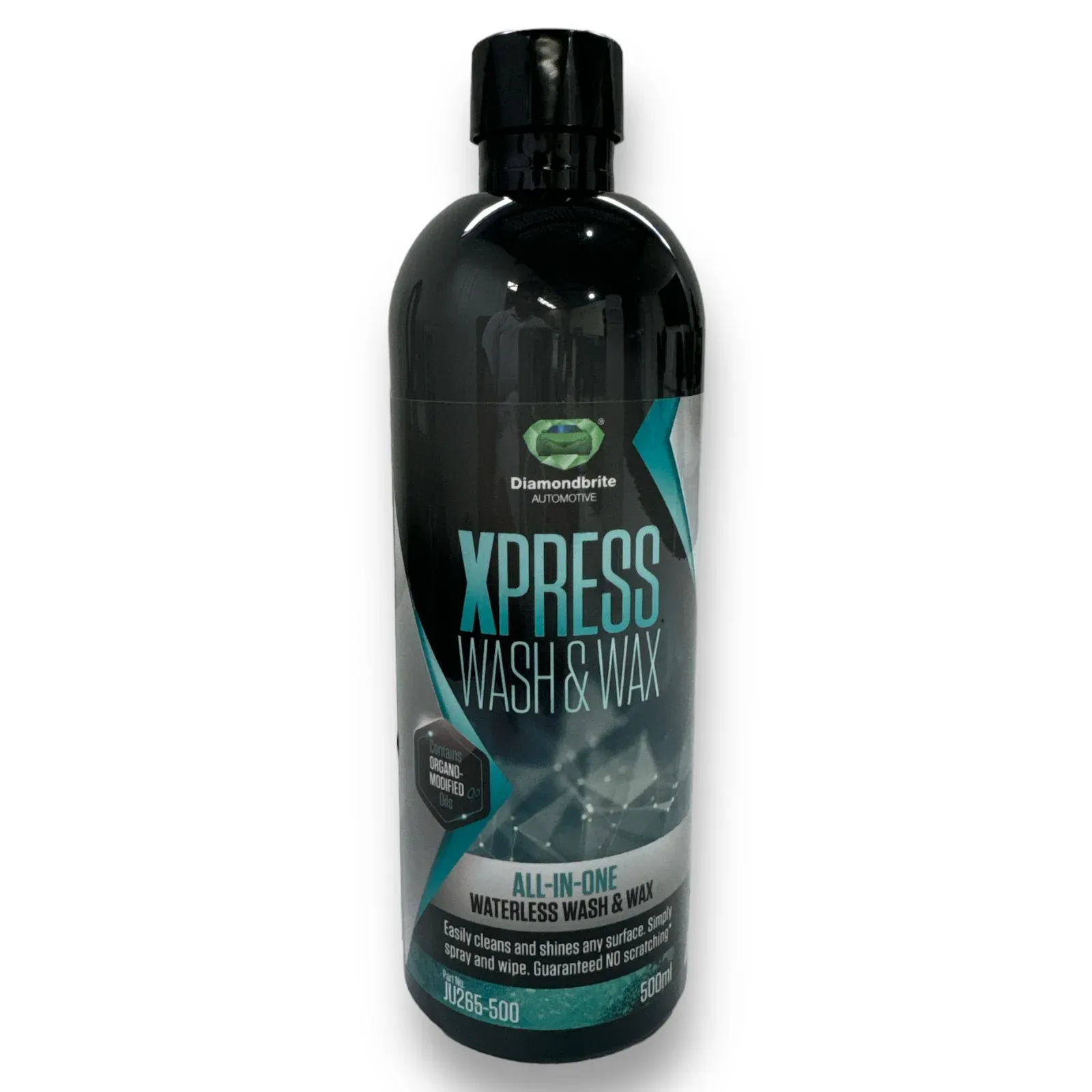Xpress Water Less Wash & Wax Pack - 500ml + 2X Microfibre cloths - Made in UK - Image 2