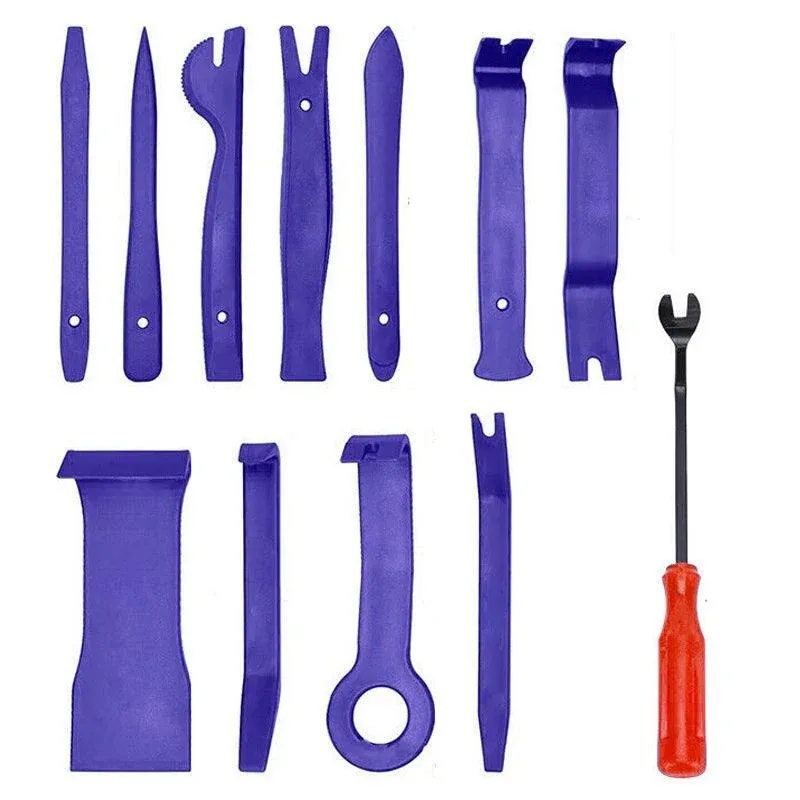 12Pcs Car Trim Removal Tool Auto Hand Tools Pry Bar Dash Panel Door Interior Kit - Image 2