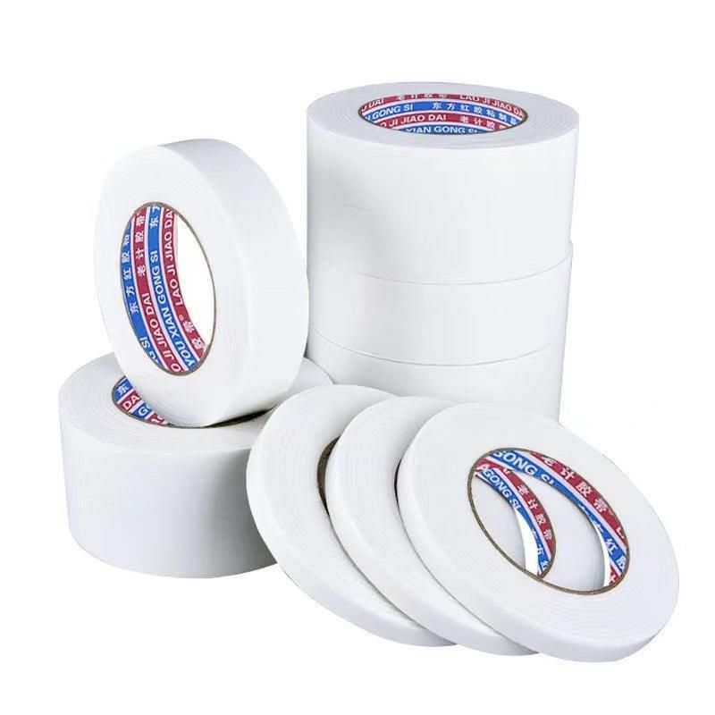 Double Sided White Pe Foam Sticky Tape Mounting Diy Craft Strong Adhesive 2.5M - Image 2