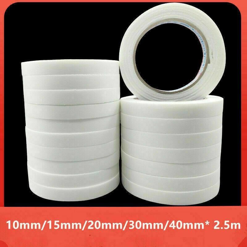 Double Sided White Pe Foam Sticky Tape Mounting Diy Craft Strong Adhesive 2.5M - Image 7