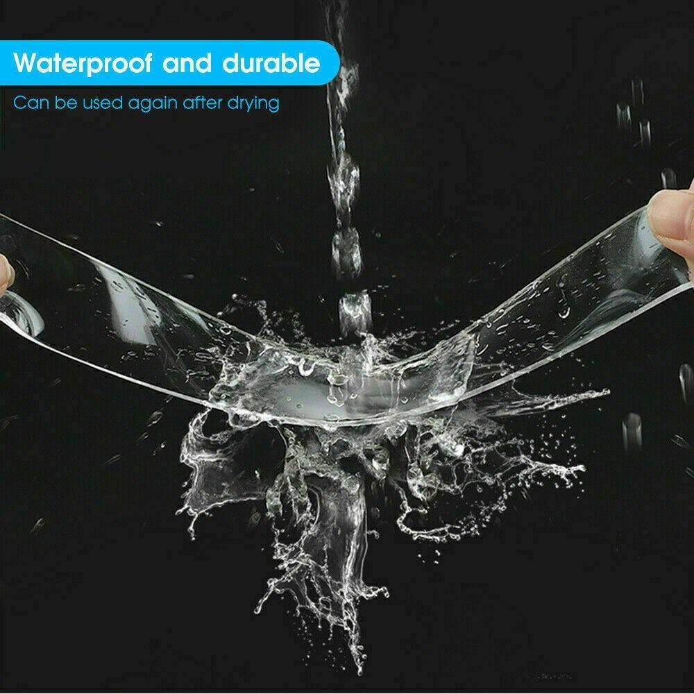 Double Sided Nano Tape Clear Adhesive Traceless Invisible Gel Anti-Slip Au Stock - Image 4