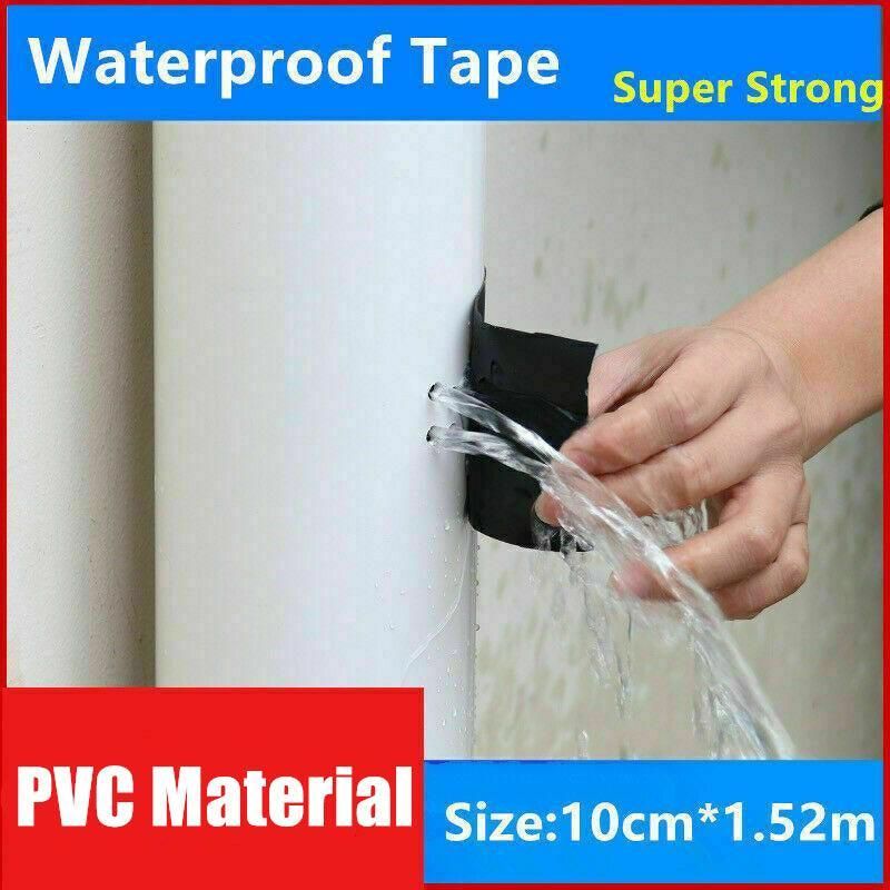 Waterproof Tape Pvc Super Strong Stop Leak Repair Leakage Flex Seal Tapes 1.5M - Image 1