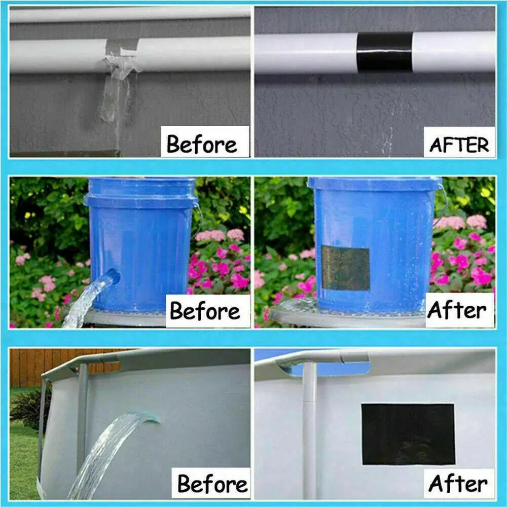 Waterproof Tape Pvc Super Strong Stop Leak Repair Leakage Flex Seal Tapes 1.5M - Image 3