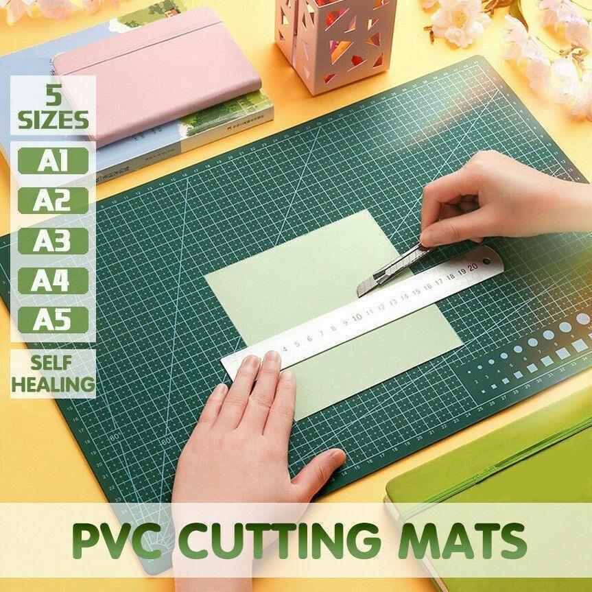 Junesix A1 A2 A3 A4 A5 Pvc Cutting Mat Durable Diy Self Healing Engraving Pad Au - A5 - Image 1